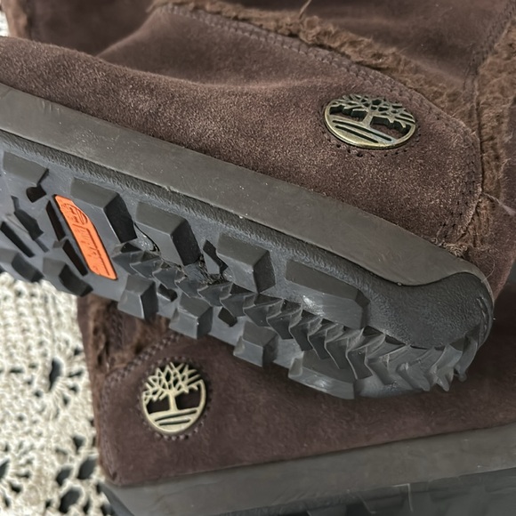 Timberland fuzzy boots - Brown - Picture 5 of 6